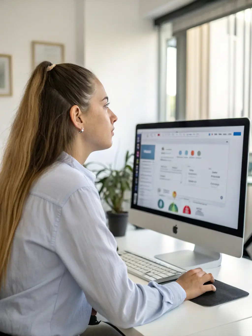 A candidate completing a realistic job simulation on the UPLY Select platform, highlighting the engaging and immersive assessment experience.